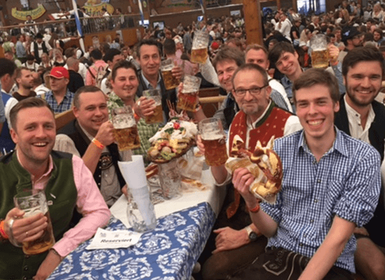 Schreinerei Schiller Wimmer auf der Wiesn