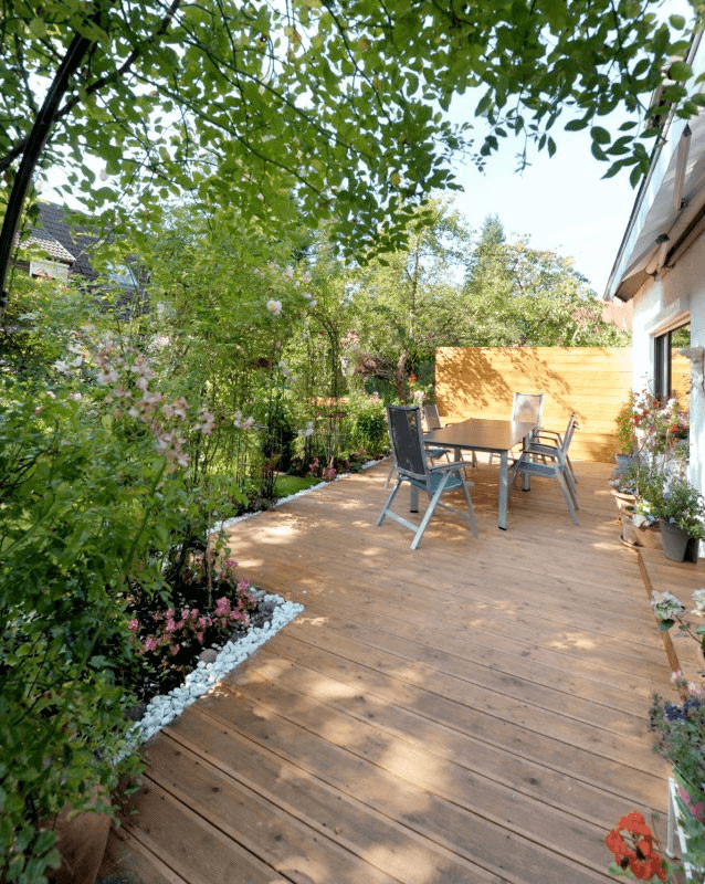 Terrasse S Überblick - Garten, Privatbereich