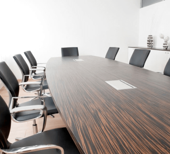Büro AP Konferenztisch aus Makassar Furnier - Büro, Objektbereich