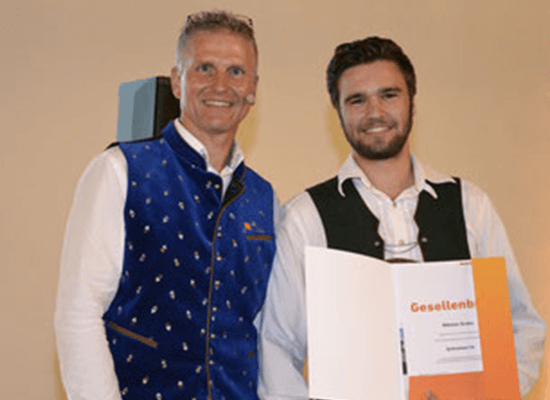 Schiller Wimmer - Bester Lehrling mit Gesellenbrief