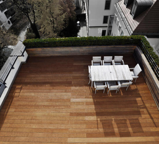Terrasse DR, Dachterrasse, Millboard - Garten, Privatbereich